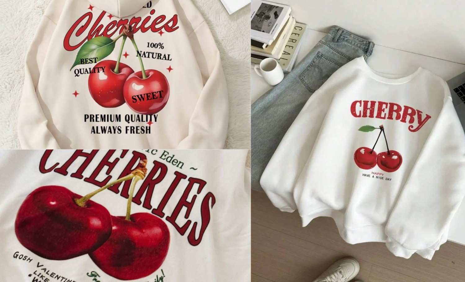 Cherry Hoodie: A Trendy Blend of Comfort and Style