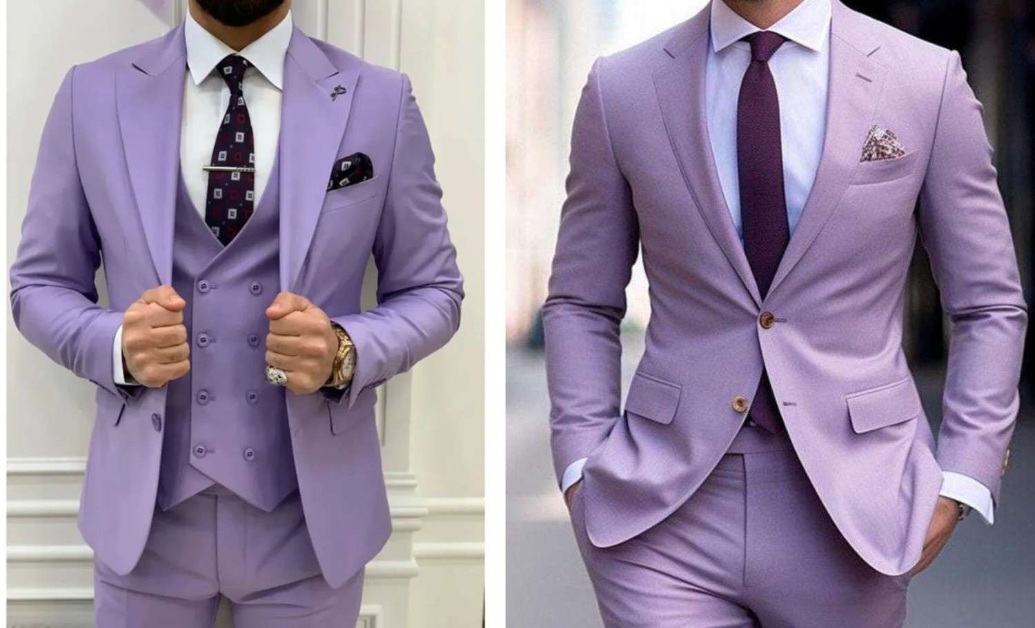 The Lavender Suit: A Timeless Blend of Elegance and Individuality